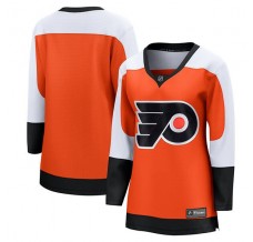 Dámský Dres Philadelphia Flyers Blank Spálená Oranžová Premier Breakaway Domácí