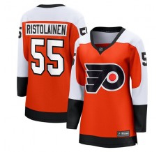 Dámský Dres Philadelphia Flyers Rasmus Ristolainen 55 Spálená Oranžová Breakaway Domácí