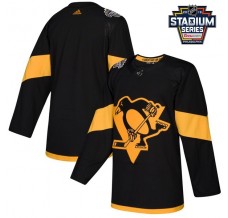 Dámský Dres Pittsburgh Penguins Blank 2019 Stadium Series Patch Černá Authentic