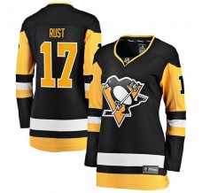 Dámský Dres Pittsburgh Penguins Bryan Rust 17 Černá Premier Breakaway Domácí