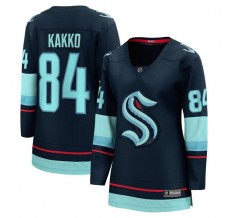 Dámský Dres Seattle Kraken Kaapo Kakko 84 Modrá Breakaway Domácí