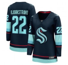 Dámský Dres Seattle Kraken Oliver Bjorkstrand 22 Modrá Breakaway Domácí