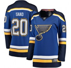 Dámský Dres St. Louis Blues Brandon Saad 20 Modrá Breakaway Domácí