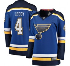 Dámský Dres St. Louis Blues Nick Leddy 4 Modrá Breakaway Domácí