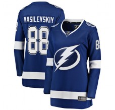 Dámský Dres Tampa Bay Lightning Andrei Vasilevskiy 88 Modrá Breakaway Domácí