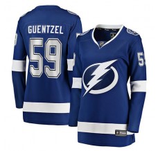 Dámský Dres Tampa Bay Lightning Jake Guentzel 59 Modrá Premier Breakaway Domácí