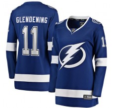 Dámský Dres Tampa Bay Lightning Luke Glendening 11 Modrá Breakaway Domácí