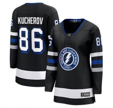 Dámský Dres Tampa Bay Lightning Nikita Kucherov 86 Černá Premier Breakaway Alternativní