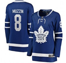 Dámský Dres Toronto Maple Leafs Jake Muzzin 8 Modrá Breakaway Domácí