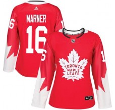 Dámský Dres Toronto Maple Leafs Mitchell Marner 16 Červená Authentic Alternativní