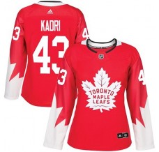 Dámský Dres Toronto Maple Leafs Nazem Kadri 43 Červená Authentic Alternativní