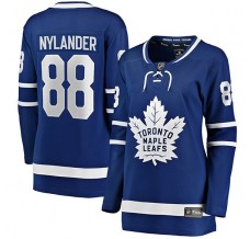 Dámský Dres Toronto Maple Leafs William Nylander 88 Modrá Breakaway Domácí