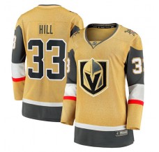 Dámský Dres Vegas Golden Knights Adin Hill 33 Zlatá Breakaway Domácí