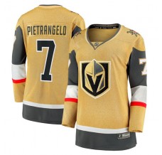 Dámský Dres Vegas Golden Knights Alex Pietrangelo 7 Zlatá Breakaway Domácí