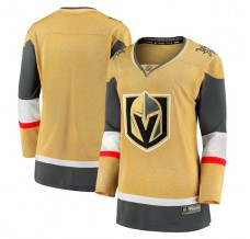 Dámský Dres Vegas Golden Knights Blank Zlatá Breakaway Domácí