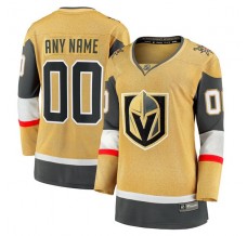 Dámský Dres Vegas Golden Knights Custom Zlatá Breakaway Domácí