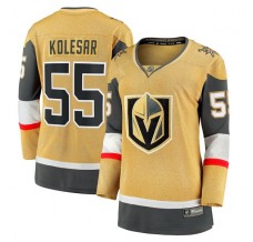 Dámský Dres Vegas Golden Knights Keegan Kolesar 55 Zlatá Breakaway Domácí