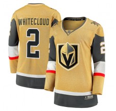 Dámský Dres Vegas Golden Knights Zach Whitecloud 2 Zlatá Breakaway Domácí