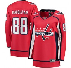 Dámský Dres Washington Capitals Andrew Mangiapane 88 Červená Premier Breakaway Domácí