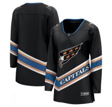 Dámský Dres Washington Capitals Blank 50th Anniversary Černá Breakaway Alternativní