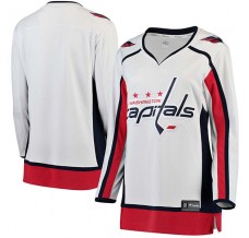 Dámský Dres Washington Capitals Blank Bílá Breakaway Venkovní