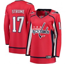 Dámský Dres Washington Capitals Dylan Strome 17 Červená Breakaway Domácí
