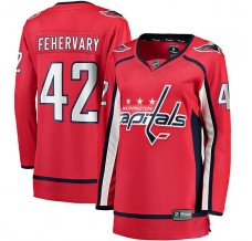 Dámský Dres Washington Capitals Martin Fehervary 42 Červená Breakaway Domácí