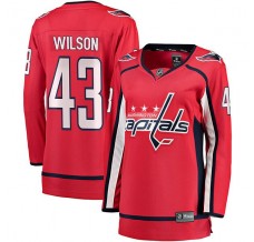 Dámský Dres Washington Capitals Tom Wilson 43 Červená Breakaway Domácí
