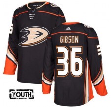 Dětské Dresy Anaheim Ducks John Gibson 36 Černá Authentic