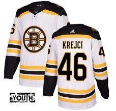 Dětské Dresy Boston Bruins David Krejci 46 Bílá Authentic