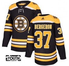 Dětské Dresy Boston Bruins Patrice Bergeron 37 Černá Authentic