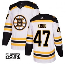Dětské Dresy Boston Bruins Torey Krug 47 Bílá Authentic