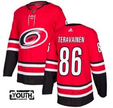 Dětské Dresy Carolina Hurricanes Teuvo Teravainen 86 Červená Authentic