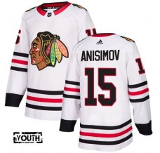 Dětské Dresy Chicago Blackhawks Artem Anisimov 15 Bílá Authentic