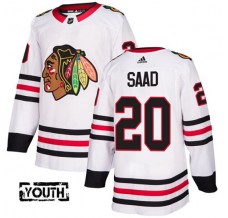 Dětské Dresy Chicago Blackhawks Brandon Saad 20 Bílá Authentic