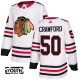 Dětské Dresy Chicago Blackhawks Corey Crawford 50 Bílá Authentic