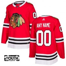 Dětské Dresy Chicago Blackhawks Customized Červená Authentic
