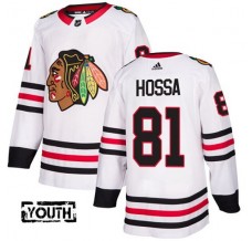 Dětské Dresy Chicago Blackhawks Marian Hossa 81 Bílá Authentic