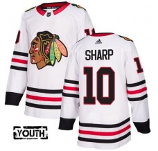 Dětské Dresy Chicago Blackhawks Patrick Sharp 10 Bílá Authentic
