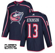 Dětské Dresy Columbus Blue Jackets Cam Atkinson 13 Navy Authentic