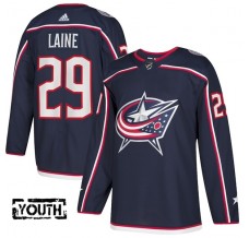 Dětské Dresy Columbus Blue Jackets Patrik Laine 29 Navy Authentic