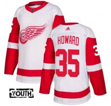 Dětské Dresy Detroit Red Wings Jimmy Howard 35 Bílá Authentic