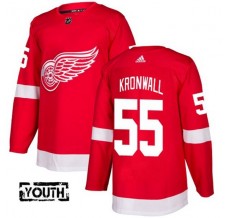 Dětské Dresy Detroit Red Wings Niklas Kronwall 55 Červená Authentic