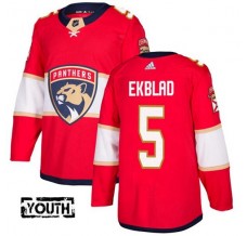 Dětské Dresy Florida Panthers Aaron Ekblad 5 Červená Authentic