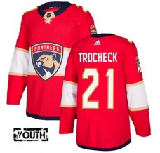 Dětské Dresy Florida Panthers Vincent Trocheck 21 Červená Authentic