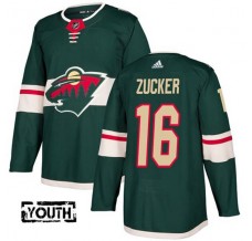 Dětské Dresy Minnesota Wild Jason Zucker 16 Zelená Authentic