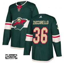 Dětské Dresy Minnesota Wild Mats Zuccarello 36 Zelená Authentic