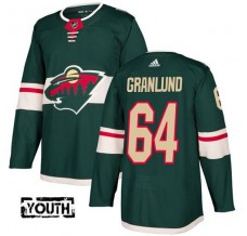 Dětské Dresy Minnesota Wild Mikael Granlund 64 Zelená Authentic
