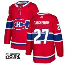Dětské Dresy Montreal Canadiens Alex Galchenyuk 27 Červená Authentic