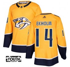 Dětské Dresy Nashville Predators Mattias Ekholm 14 Zlatá Authentic